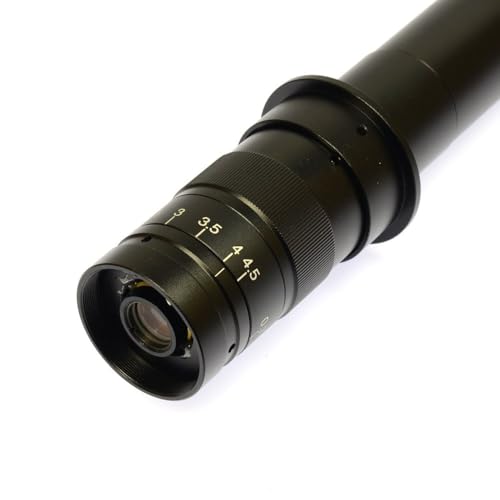 HAYEAR Monocular Max 180x Zoom C-Mount Glass Lens Adapter F/Industry Microscope Camera Objective - Image 3