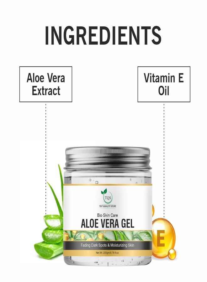 TQS Skin Care Aloe Vera Gel for Dark Spots and Moisturizing, 200g - Image 5