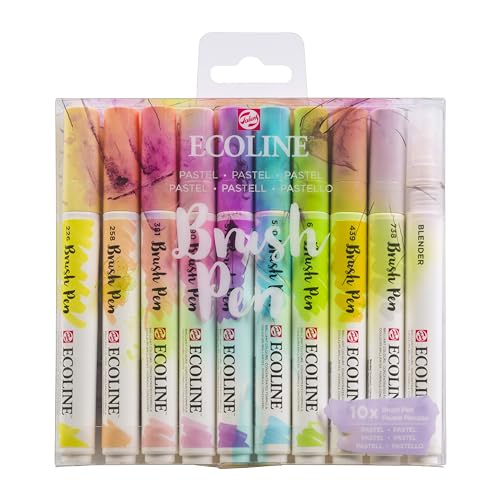 Ecoline Brush Pen set Pastel | 10 colours (11509801) - Image 5