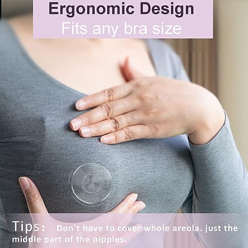 Boboduck The Original Silver Nursing Cups - Nipple Shields for Nursing Newborn, Newborn Breastfeeding Essentials Must Haves for Soothe and Protect Your Nursing Nipples - 925 Silver (X-L Size) - Image 4
