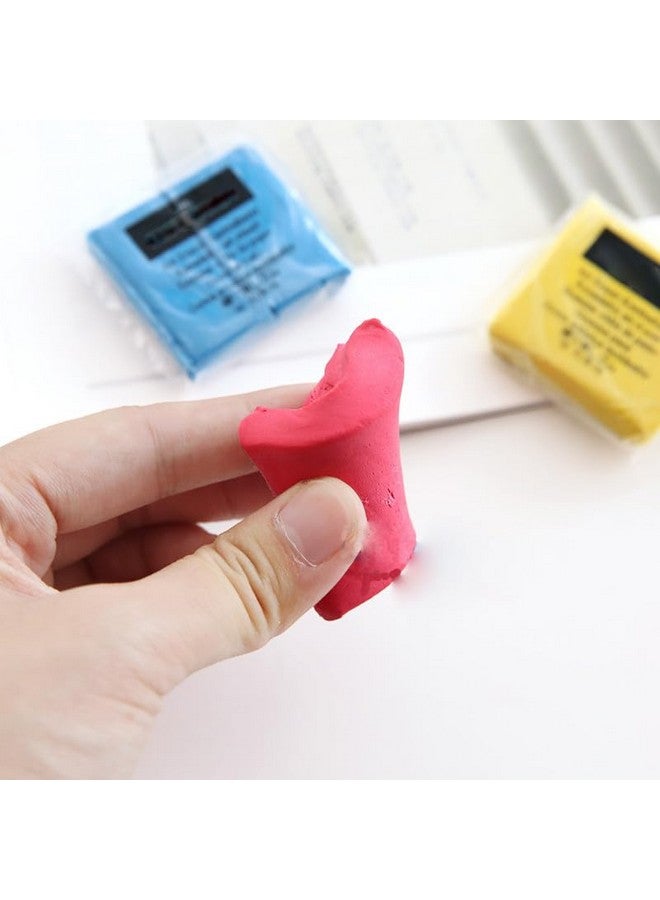 Qatalitic Kneadable Art Eraser Set of 4, Colorful Artist Kneaded Erasers for Drawing and Sketching - Image 5