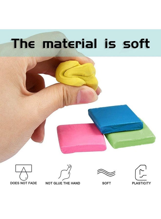 Qatalitic Kneadable Art Eraser Set of 4, Colorful Artist Kneaded Erasers for Drawing and Sketching - Image 4