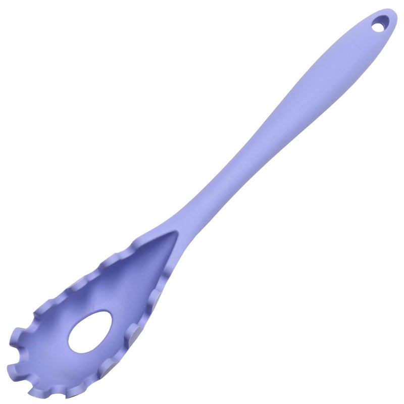 Chef Craft Premium Silicone SpaghettiPasta Fork 115 inch Pastel Blue