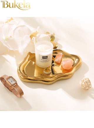 Women's Jewelry Storage Tray Trinket Tray, Ring Tray, Unique Cloud Shaped Ceramic Tray - view 3