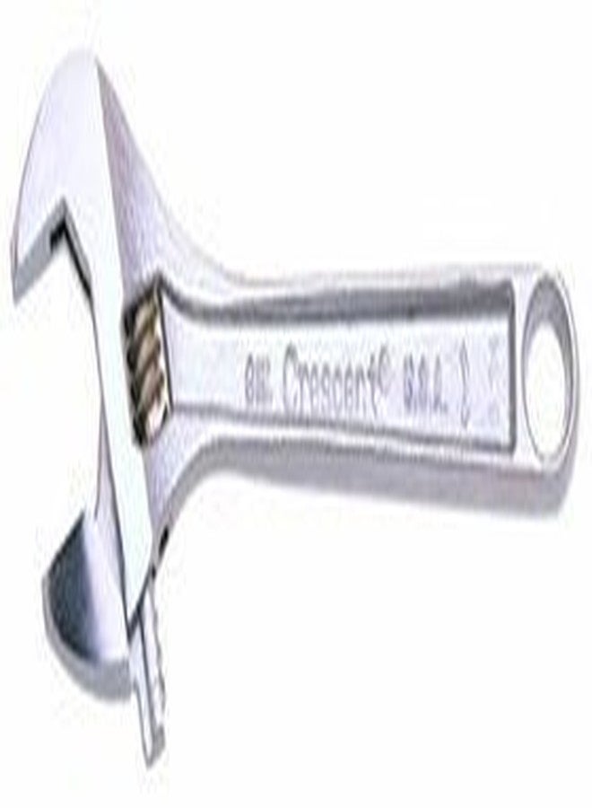 كريسنت مفتاح ربط كريسنت AC16V كروم قابل للتعديل، ممشط بطول 6 بوصات، وفتحة فك 15/16 بوصة - Image 2