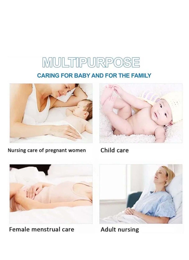 A TO Z A to Z - Disposable Changing Mat size (45cm x 60cm) Large- Premium Quality for Baby Soft Ultra Absorbent Waterproof - Pack of 10 - Assorted  - Image 4