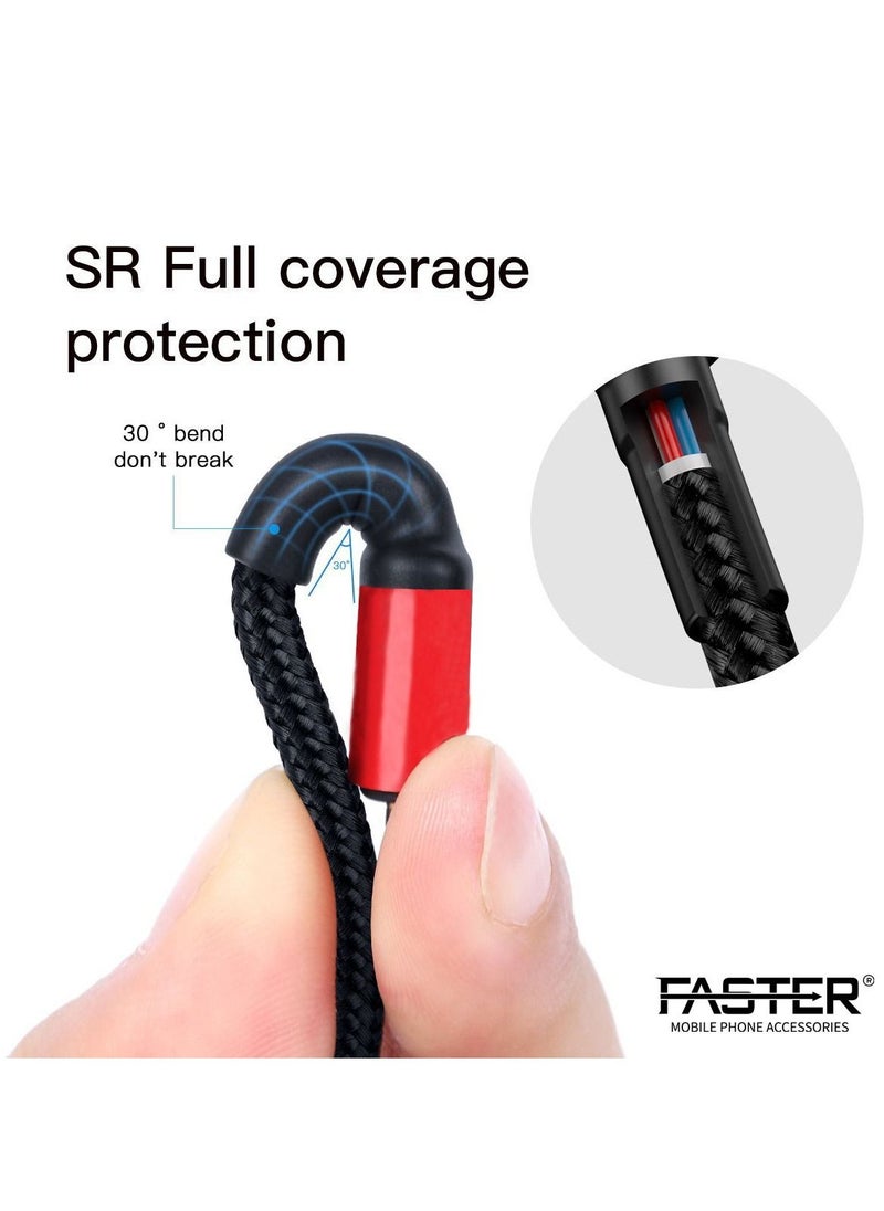 Faster FASTER  Type-C To Type-C  FC-60W 3A PD Cable QC3.0 And PD3.1 Compatible  - Image 3