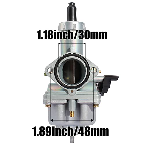 LIYYDS PZ30 Carburetor Filter kit Compatible with 125cc 140cc 150cc 160cc 200cc 250cc 300cc CG 4-stroke Engine XR200 XR200R Motorcycles ATV Go Kart Kazuma SunL Roketa Mikuni Baja CRF KLX TTR - Image 3