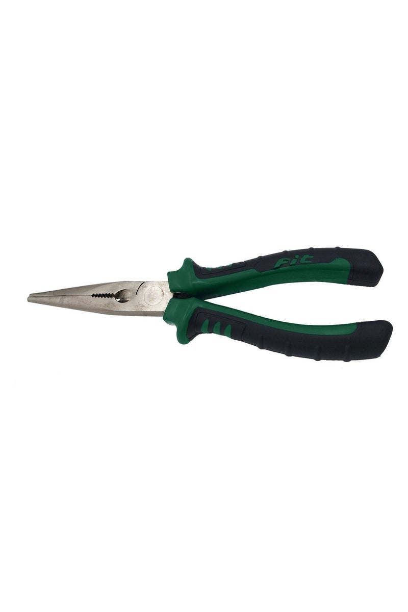 FIT 6-Inch Straight Flat Nose Pliers – Chrome Vanadium – Heavy Duty - Image 1