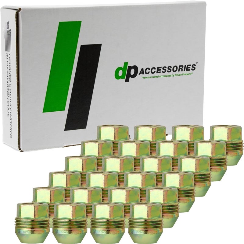 DPAccessories 24 Dual Thread Wheel Lug Nuts M14x1.5 - Replaces Chevy/GMC # 9591772/99918.1 - Image 1