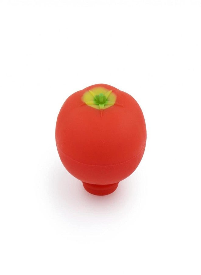 Charles Viancin - Tomato Silicone Bottle Stopper - Creates an Airtight Seal on Standard Bottles - BPA-Free, Food-Grade Silicone - Dishwasher Safe - Image 2