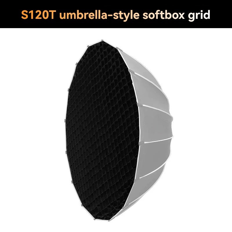 Godox Softbox Honeycomb Grid 47.3 Inch Black Light Control Grid - Precision Light Control Foldable Light Modifier for Portrait And Product Photography - Image 3