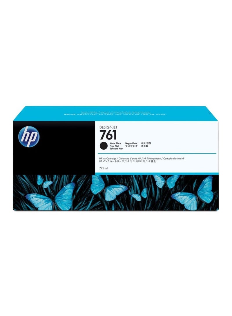 HP 761 775-ml Matte Black DesignJet Ink Cartridge Matte Black