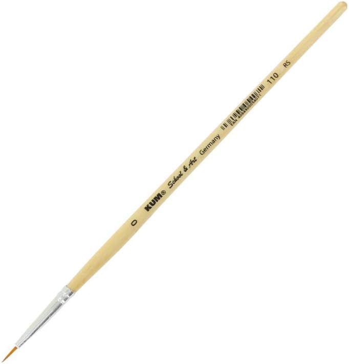 Kum School & Art RS #0 514.10.19 Synthetic Brush Pointed - Image 1