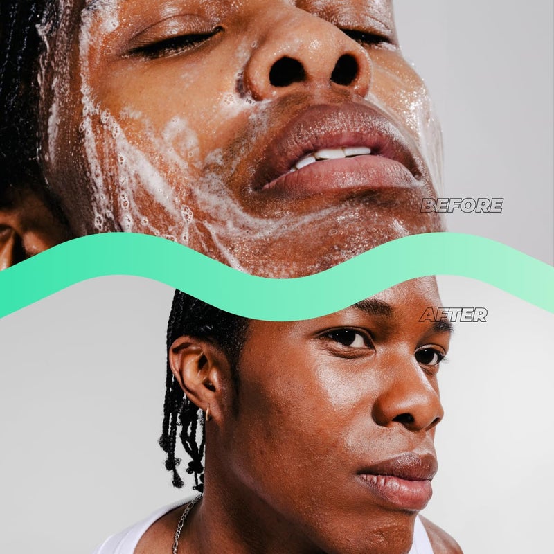 Vitamasques Purifying Jelly Foaming Face Wash Facial Cleanser Brightens and Hydrates Skin - 4.05 fl oz - Image 2