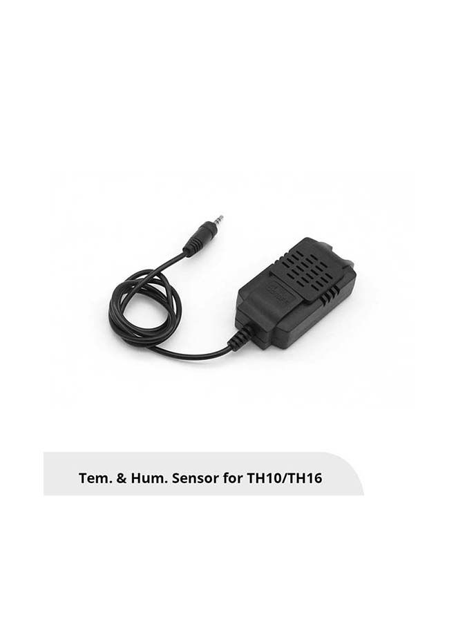NIBEMINENT DIY Si7021 Temperature & Humidity Measuring Sensor Plug-in With TH10/TH16 -10 C to +85 0 80% RH 0.5 cm Cable Black 8cm - Image 1
