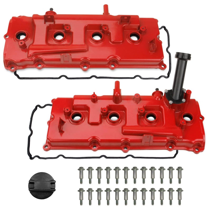 MILIPARTS Aluminum Valve Cover wGasket Bolts Compatible with 20052015 Nissan Armada Titan Pathfinder QX56 56L Replaces Parts 132647S010 13264ZE01A