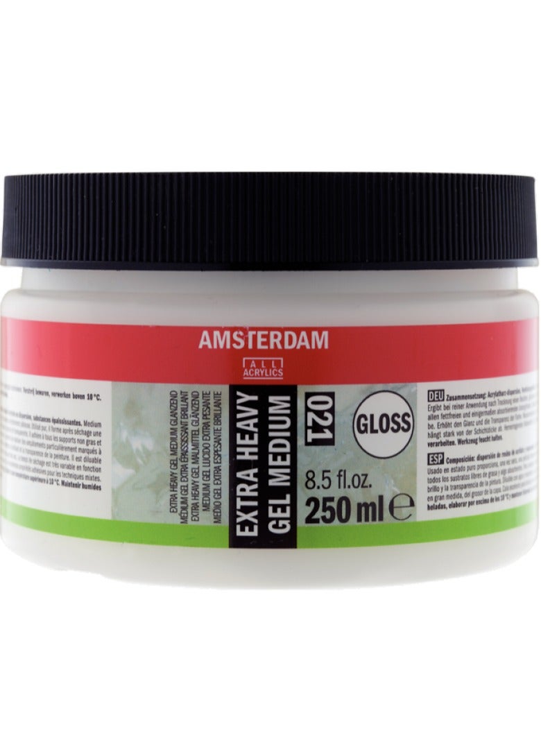Extra Heavy Acrylic Gel Medium Gloss 250 ML