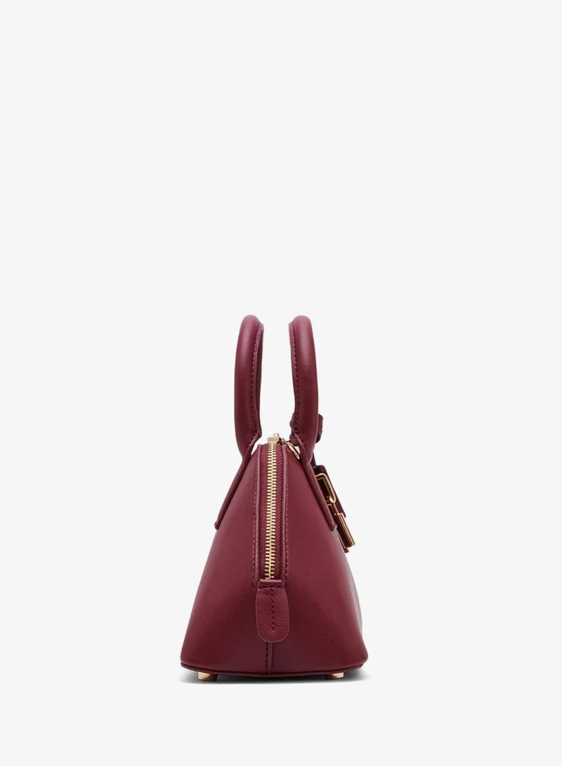 ANNE KLEIN  Anne Klein Textured Zippered Shoulder Bag for Women | Best Price UAE
