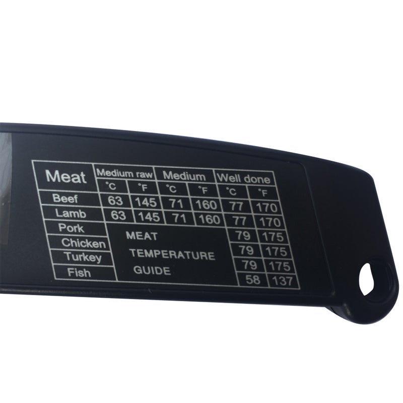 Foldable Digital Food Thermometer Food Probe BBQ Meat Water Milk Temperature Gauge Kitchen Cooking Tools - Image 2