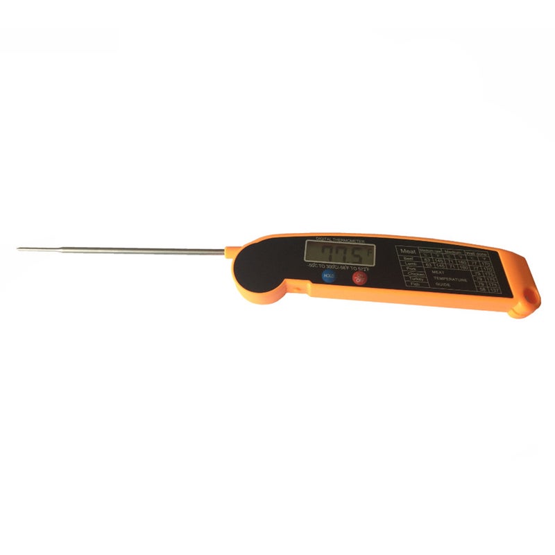 Foldable Digital Food Thermometer Food Probe BBQ Meat Water Milk Temperature Gauge Kitchen Cooking Tools - Image 1