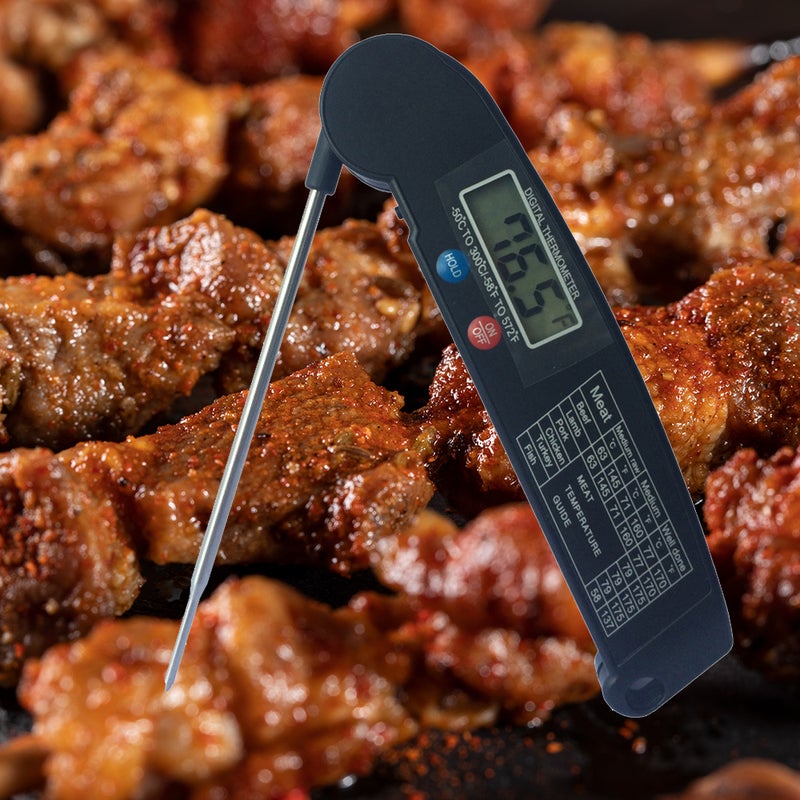 Foldable Digital Food Thermometer Food Probe BBQ Meat Water Milk Temperature Gauge Kitchen Cooking Tools - Image 5