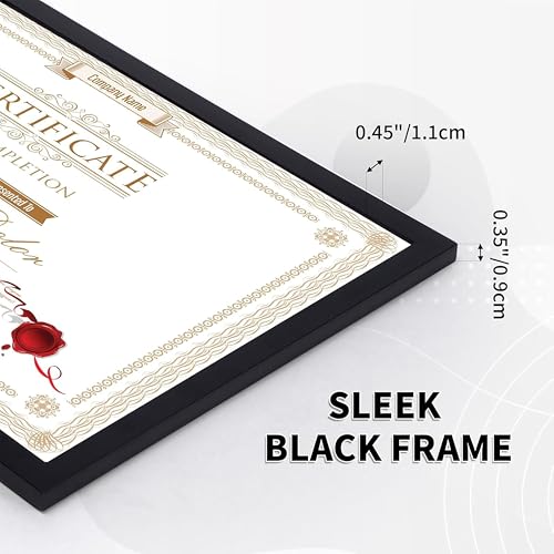 Rousrie A4 Photo Frames For Wall With Acrylic Top Set Of 2 | DIY Photo Frames For Wall Decoration Wall Mount, Different Size - Image 3