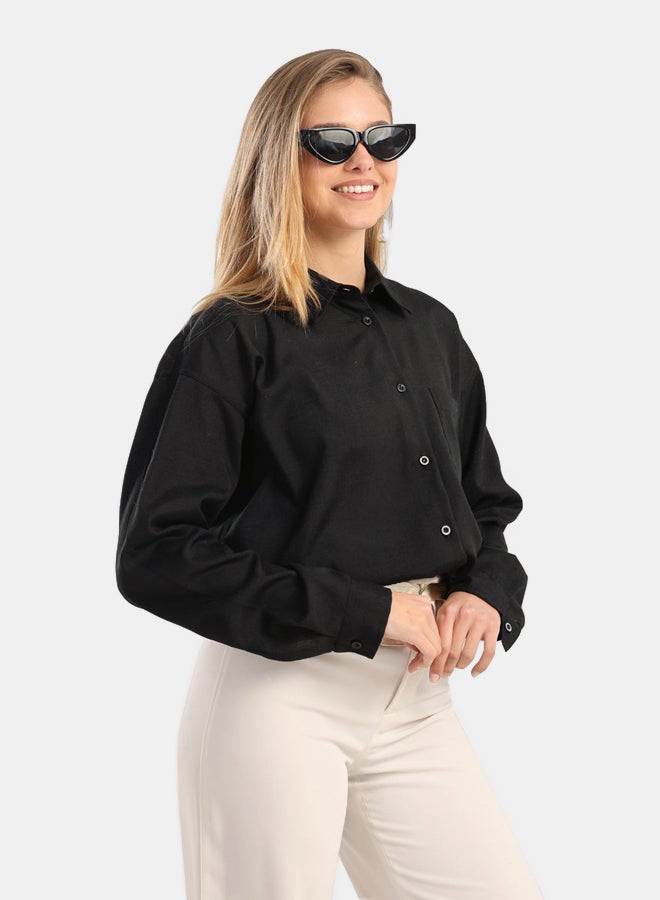 Carina Voile Plain Shirt - Image 5