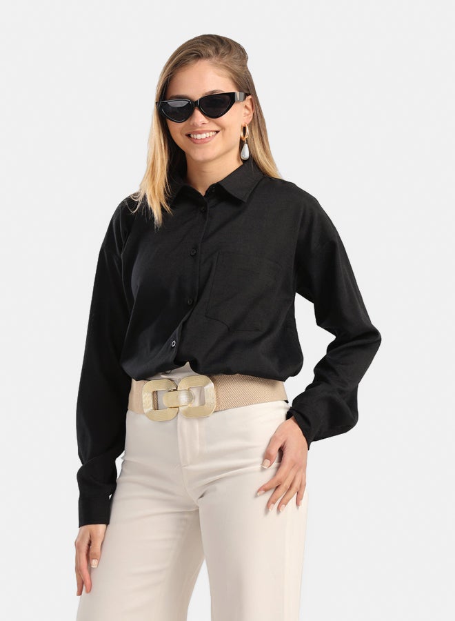 Carina Voile Plain Shirt - Image 1