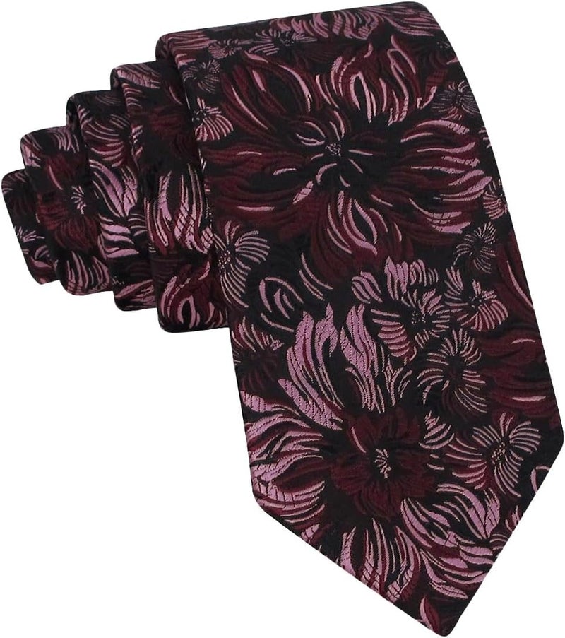 Mens Microfiber Polyester Necktie Pattern Tie for Men