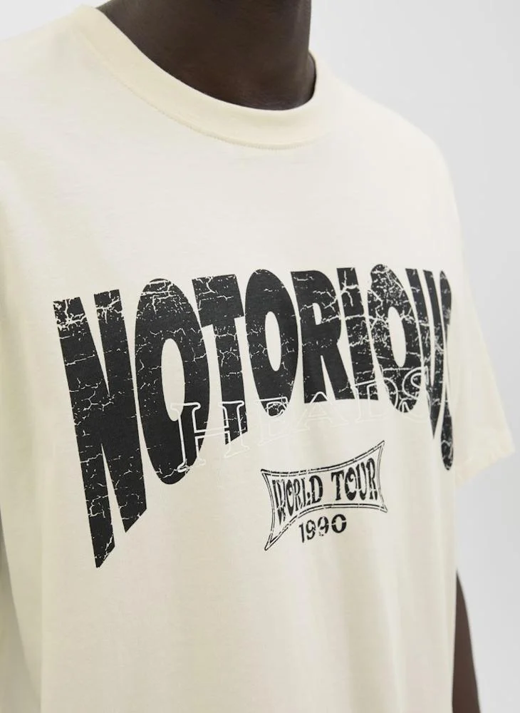 JACK & JONES Plus Size Crew Neck T-Shirt