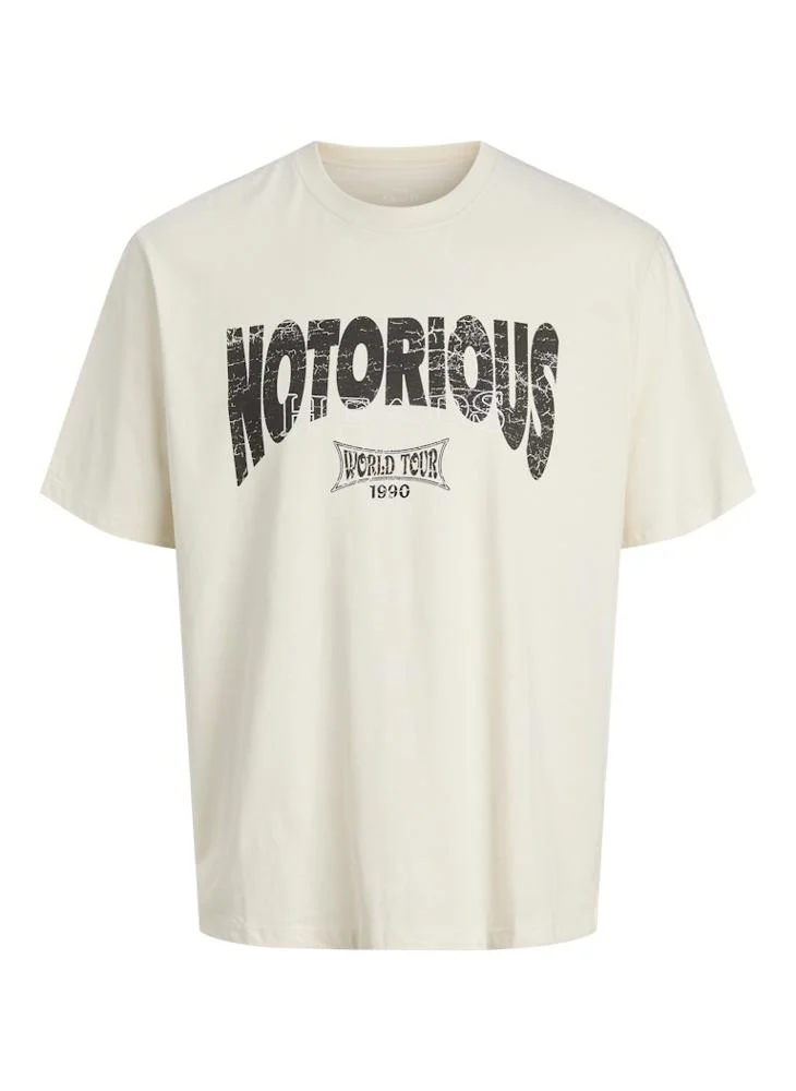 JACK & JONES Plus Size Crew Neck T-Shirt