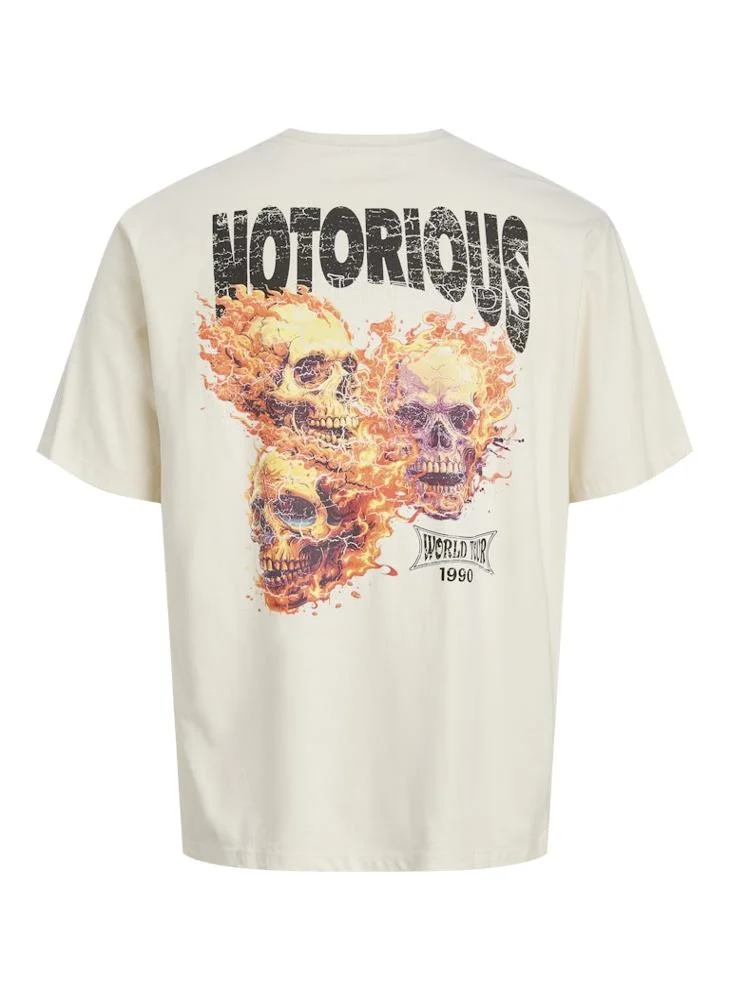 JACK & JONES Plus Size Crew Neck T-Shirt