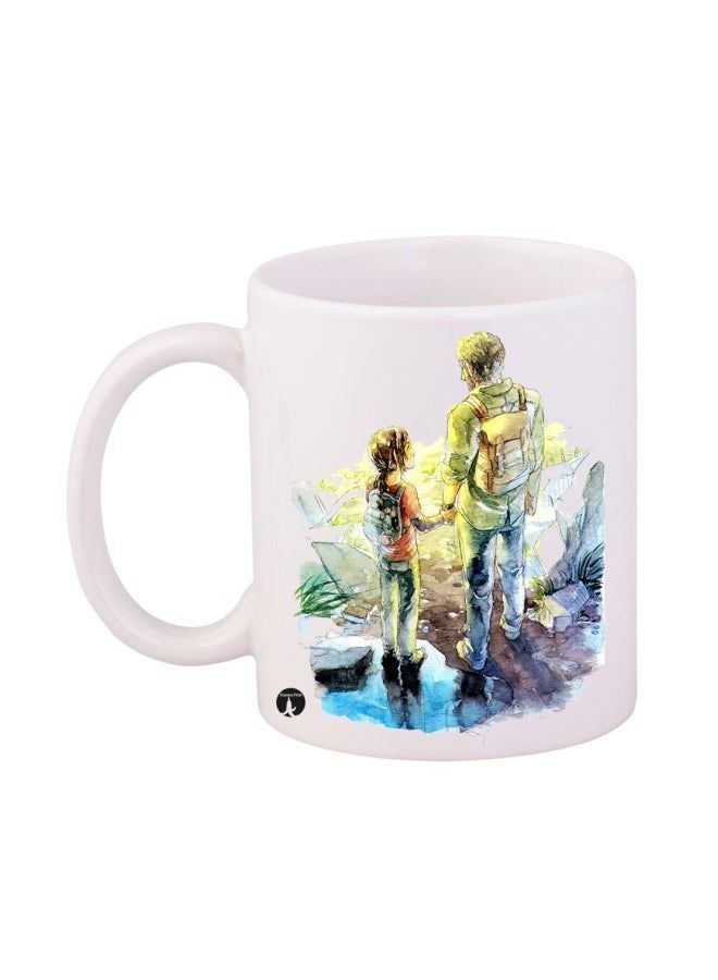 RKN The Last Of Us Printed Coffee Mug White/Blue/Green 12ounce - Image 2