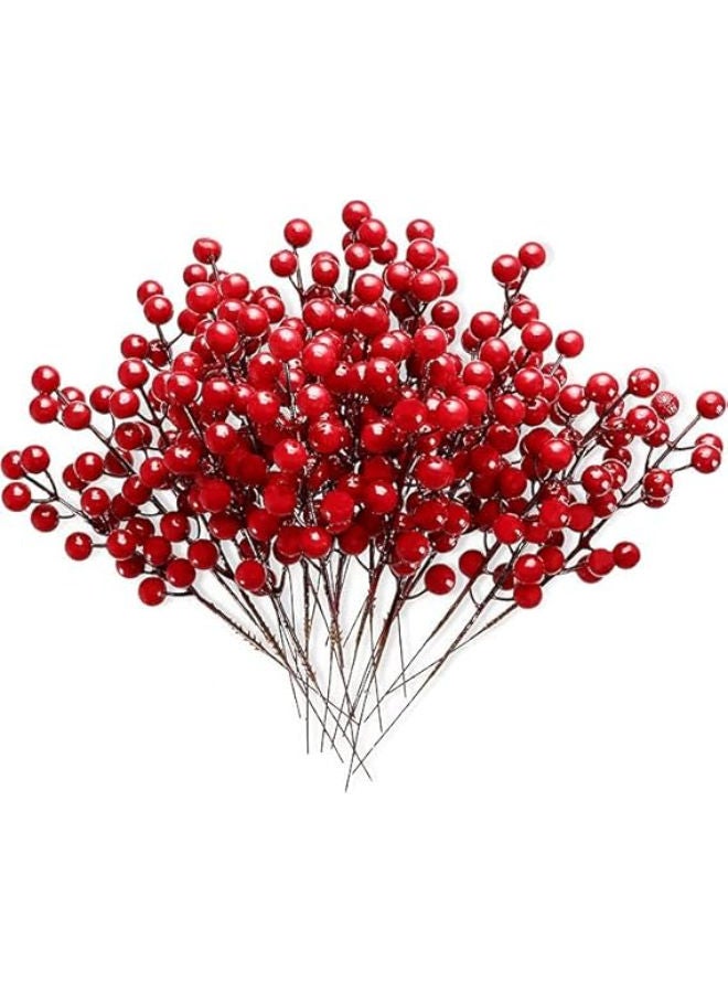 30 pieces - artificial Berries（420 Red Berries）20.5cm - Image 1