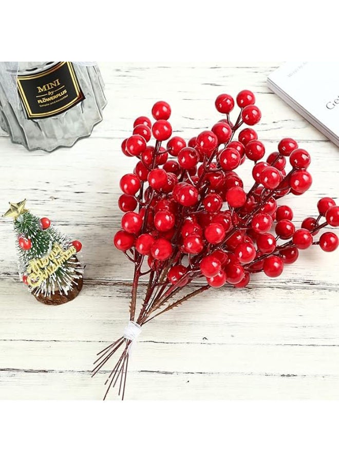 30 pieces - artificial Berries（420 Red Berries）20.5cm - Image 3