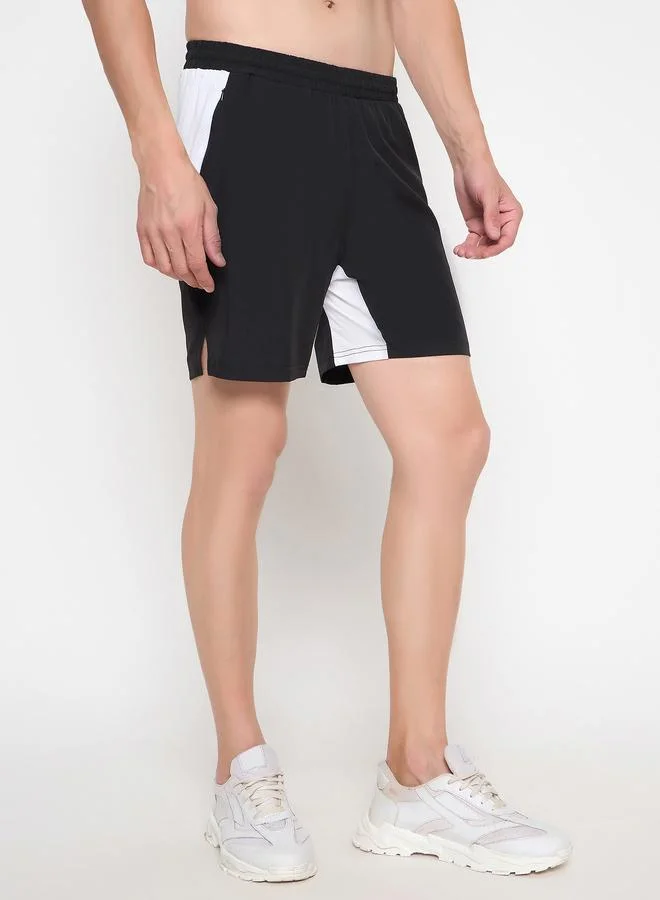 John Players John Player Color Block Elastic Waistband Shorts