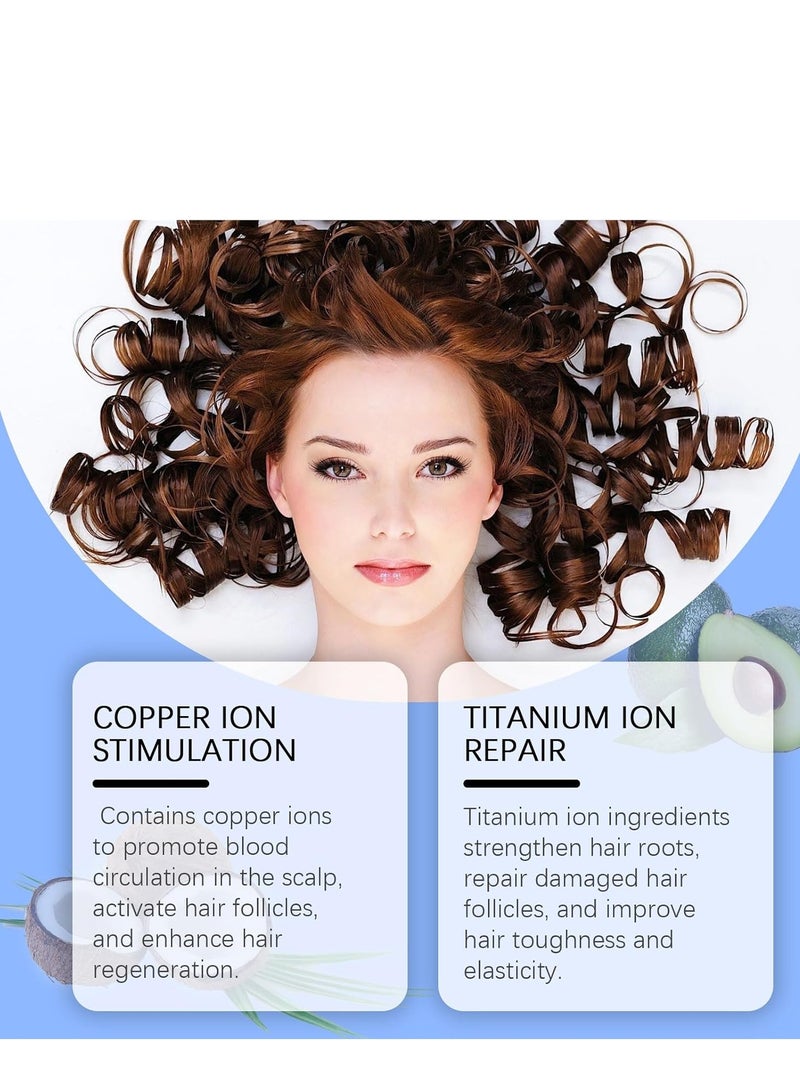 كوبر ببتيدات النحاس للشعر، سيروم ببتيد النحاس لنمو الشعر، سيروم متقدم لببتيد النحاس لإعادة نمو الشعر، ببتيد النحاس للنساء والرجال، سيروم ببتيد النحاس لتساقط الشعر، تركيبة ببتيد النحاس للشعر 30 مل - Image 5