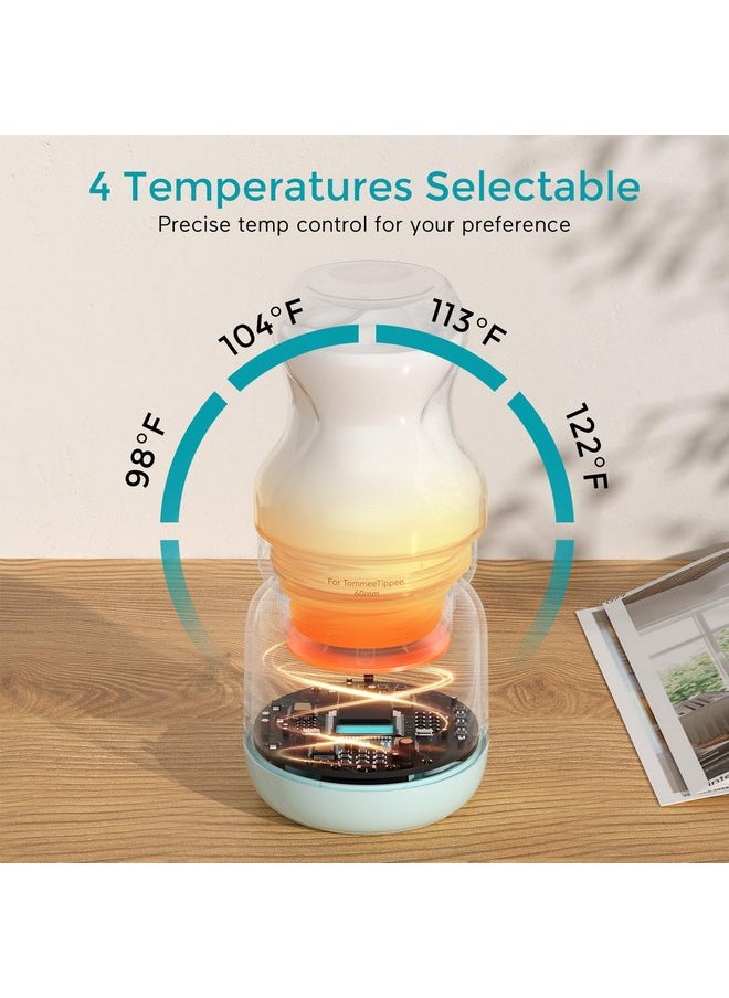Paruu - Paruu Travel-Friendly Portable Bottle Warmer, Fast Heating, Double Leak-Proof Design for Babies, Ideal for Breastfeeding and Formula, 4 Adapters for Dr. Brown, Tommee Tippee, and Comotomo - Image 1