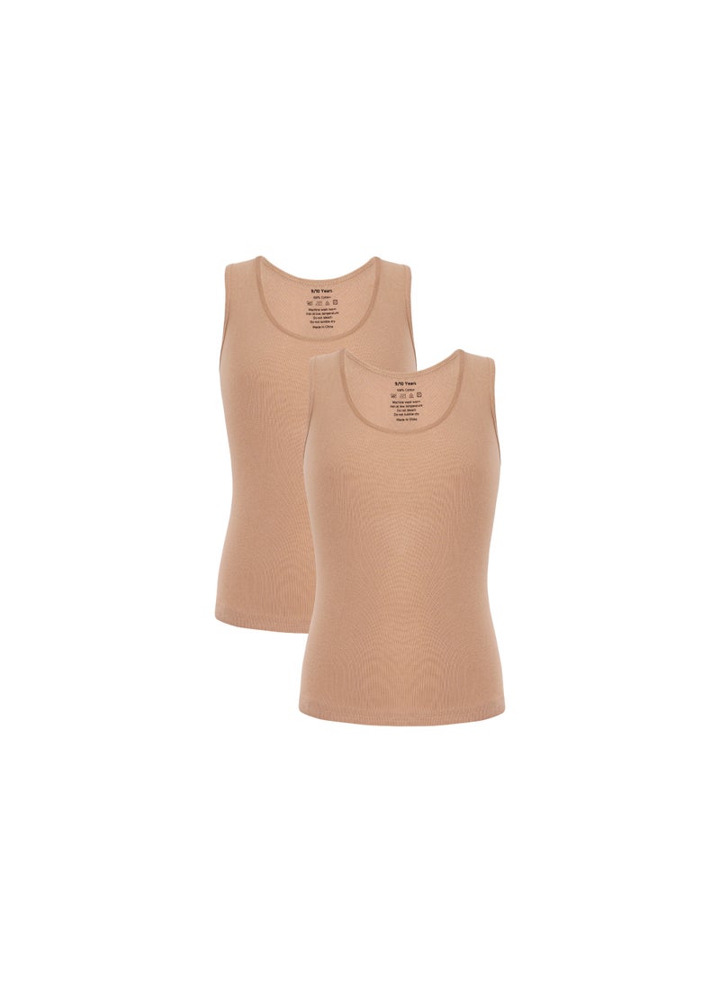 Mariposa Mariposa Girls Vest Color  2 Pack  - Image 1