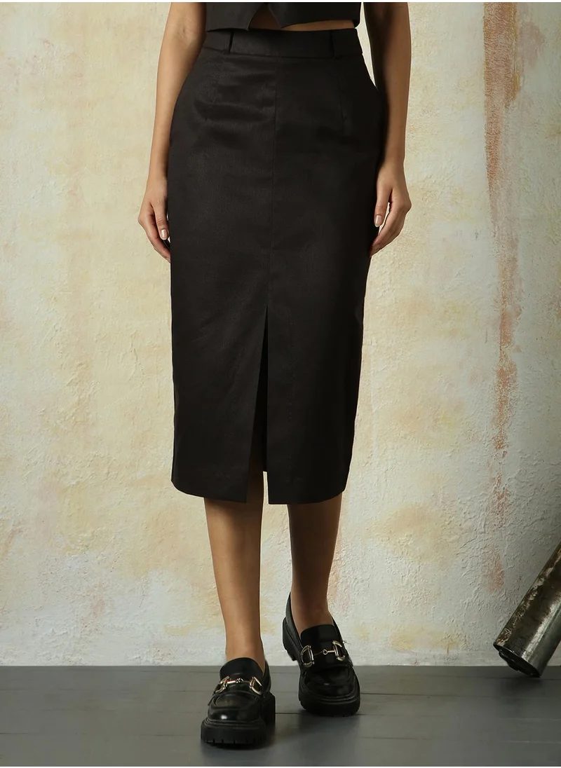 هاي ستار Women Black Skirts