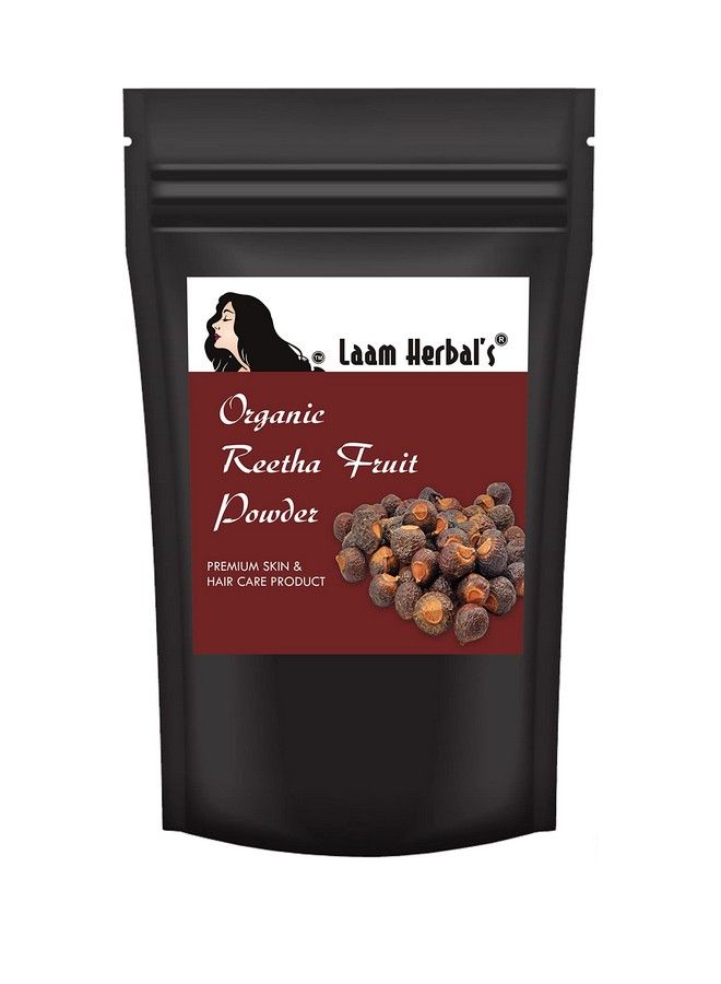 Laam Herbals Reetha Powder ; Insecticidal Property Deep Cleansing Remove Lice Antidandruff Helps Growth ; Natural Shampoo 1000 G - Image 1