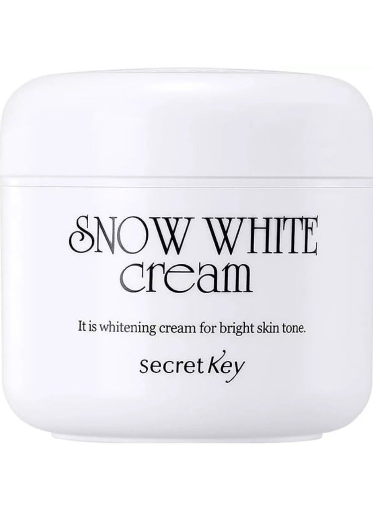 Secret Key Snow White Cream – Brightening & Hydrating Face Cream, 50g – Even Skin Tone & Radiant Glow - Image 1