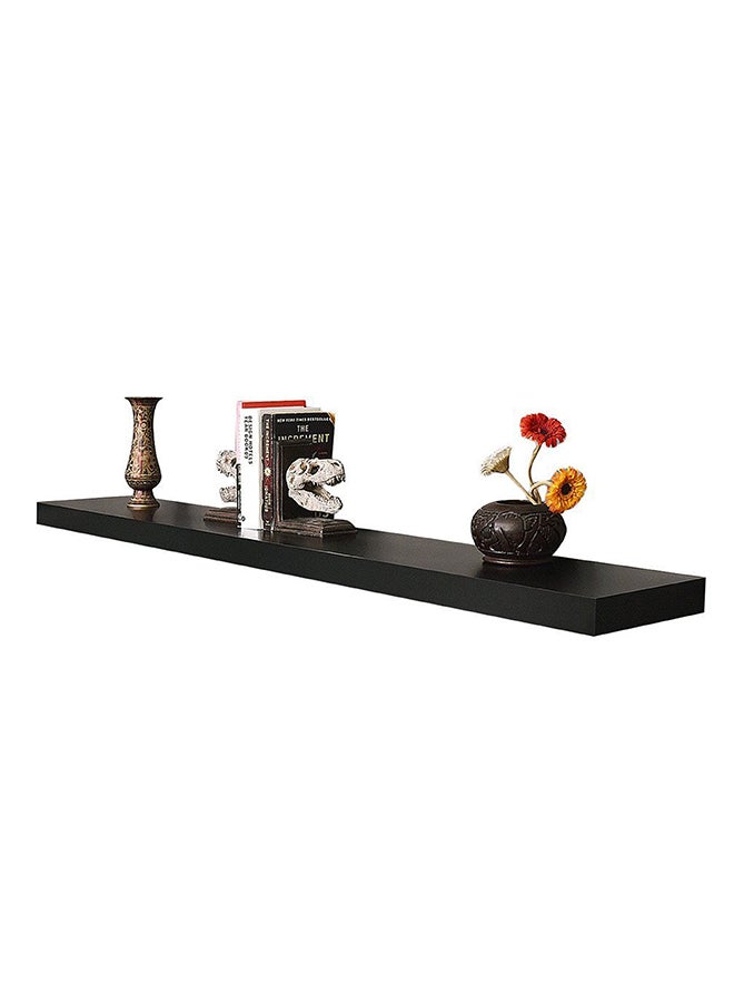 Feelings FLOATING WALL SHELVES 80cm BLACK SIZE: 80x19.5x3.8cm - Image 2