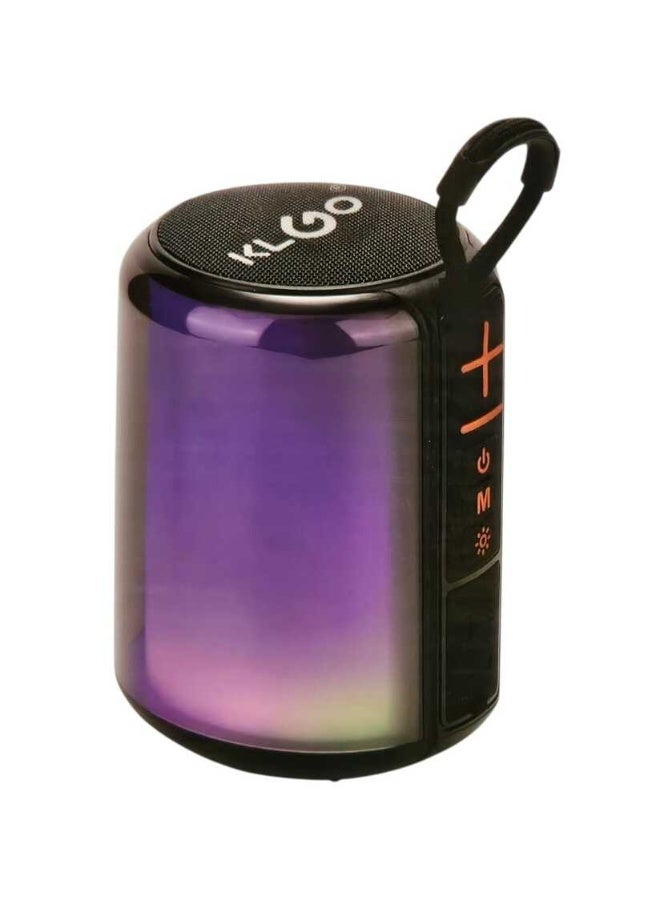 KLGO True Wireless Stereo Speaker with RGB Colorful Lighting Portable Bluetooth Waterproof - Image 2