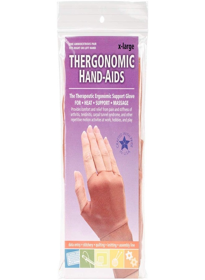 Edmunds Thergonomic Hand-Aids Support Gloves, Extra Large - Image 1