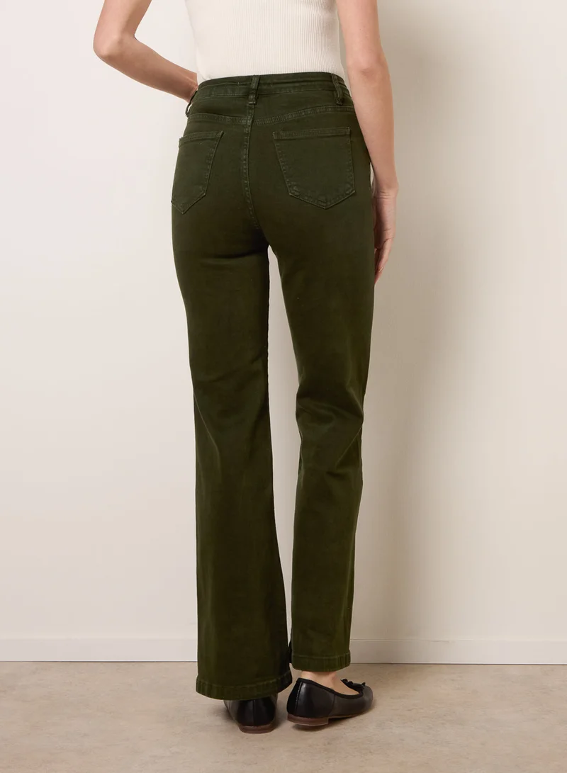 بلو فانيلا Pocket Rope Stretch Jeans