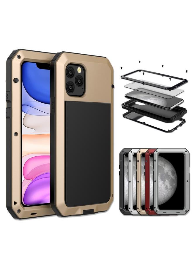 S-TOP Case For iPhone 11 Metal Armor Triple Proofing Protective Case - Image 1
