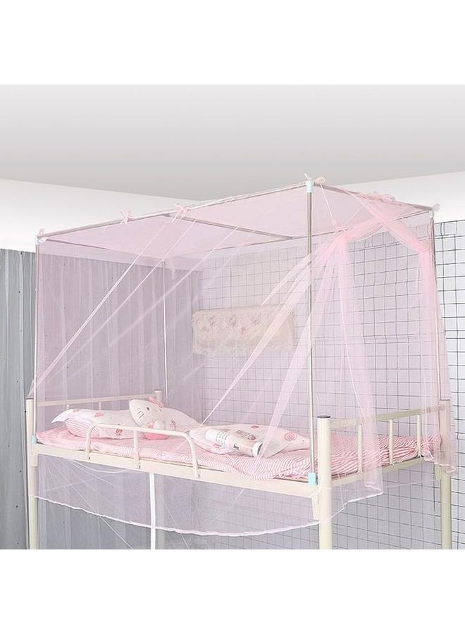 Bluejw Mosquito Net Student Dormitory Upper Bed Side Door Zipper 0.9m Female Single Bed Dormitory Upper And Lower Bed Bracket Rod New Product - Image 1