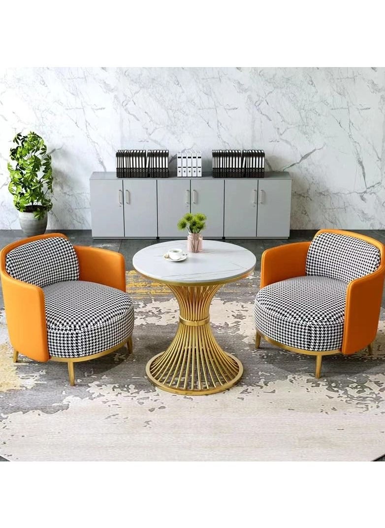 Generic - Luxury marble coffee table home living room side Nordic creative sofa Modern apartment round - Image 1